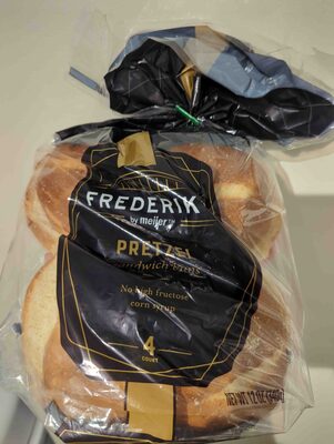 Pretzel Sandwich Buns, Pretzel