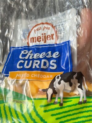 Mixed Cheddar Cheese Curds, Mixed Cheddar
