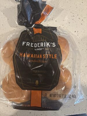 Hawaiian Style Sandwich Buns, Hawaiian Style