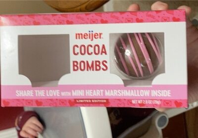 Marshmallow Mini Heart Cocoa Bombs, Marshmallow