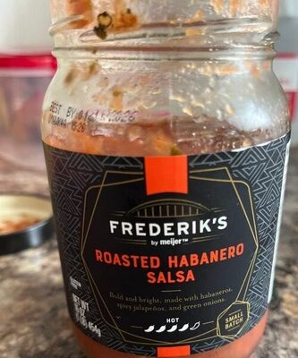 Roasted Habanero Salsa, Roasted Habanero