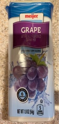 Grape Sugar Free Drink Mix, Grape