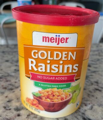 Golden No Sugar Added Raisins, Golden