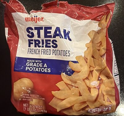 Steak Fries French Fried Potatoes, Steak Fries