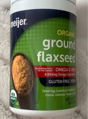 Organic Ground Flaxseed