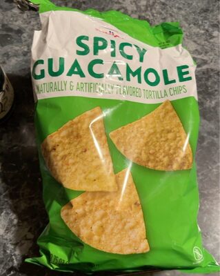 Spicy Guacamole Tortilla Chips, Spicy Guacamole