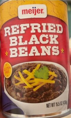 Black Refried Beans, Black