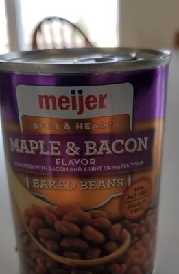 Maple Cured Bacon Baked Beans, Maple Cured Bacon