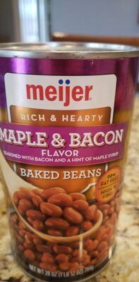 Maple Cured Bacon Baked Beans, Maple Cured Bacon