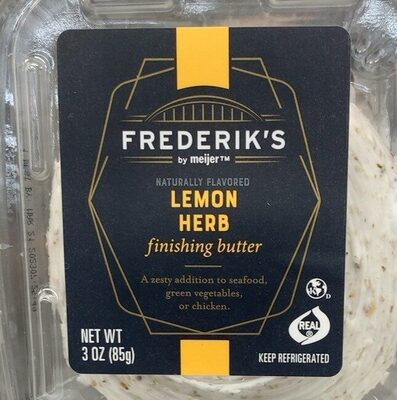 Lemon Herb Finishing Butter, Lemon Herb
