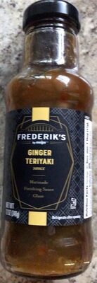 Ginger Teriyaki Sauce, Ginger Teriyaki