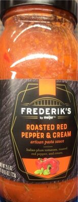 Roasted Red Pepper & Cream Artisan Pasta Sauce, Roasted Red Pepper & Cream