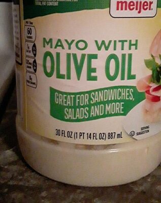 Reduced Fat Mayonnaise With Olive Oil, Olive Oil