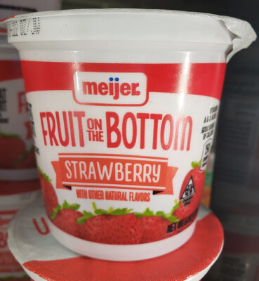 Strawberry Fruit On The Bottom Lowfat Yogurt, Strawberry