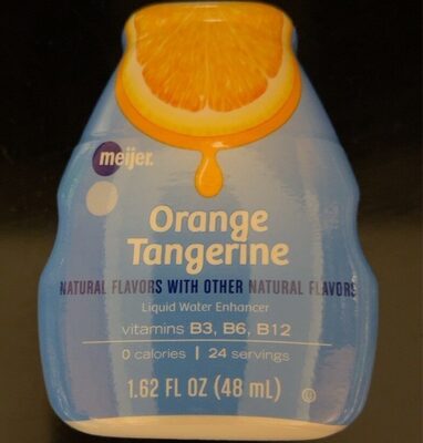 Orange Tangerine Liquid Water Enhancer, Orange Tangerine