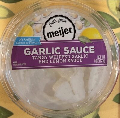 Garlic Sauce, Garlic