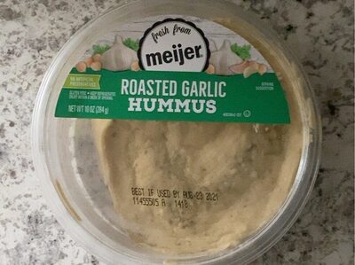 Roasted Garlic Hummus, Roasted Garlic
