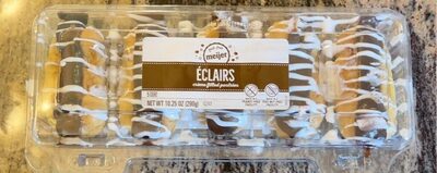 Eclairs Creme Filled Pastries, Eclairs
