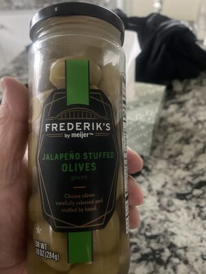 Jalapeno Stuffed Queen Olives, Jalapeno Stuffed