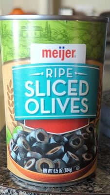 Sliced Ripe Olives