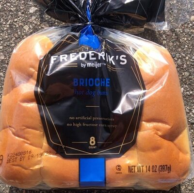 Brioche Hot Dog Buns, Brioche