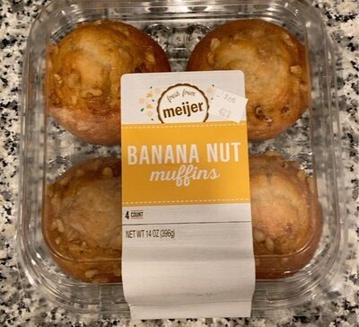 Banana Nut Muffins, Banana Nut