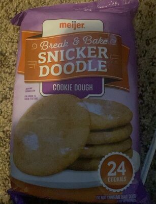 Snickerdoodle Break & Bake Cookie Dough, Snickerdoodle