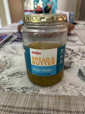 Bread & Butter Pickle Spears, Bread & Butter