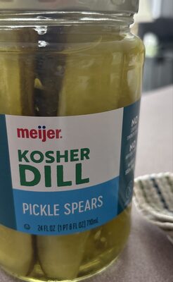 Kosher Dill Pickle Spears, Kosher Dill
