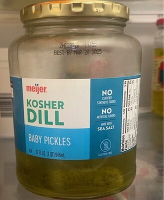 Kosher Dill Baby Pickles, Kosher Dill