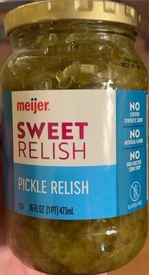 Sweet Pickle Relish, Sweet