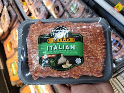 Mild Italian Ground Sausage, Mild Italian