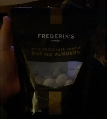 Milk Chocolate Toffee Dusted Almonds, Milk Chocolate Toffee