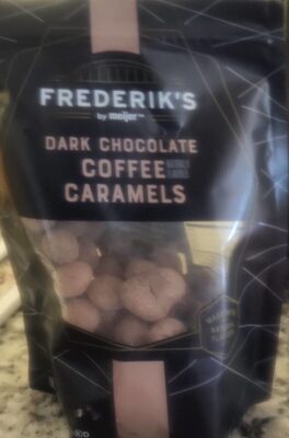 Dark Chocolate Coffee Caramels, Dark Chocolate Coffee