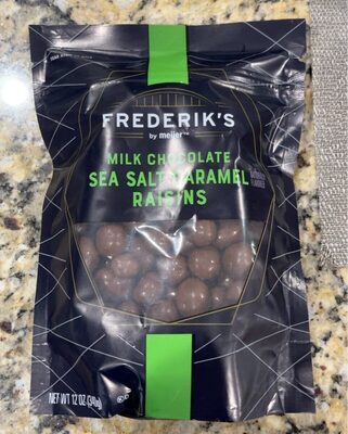 Milk Chocolate Sea Salt Caramel Raisins, Milk Chocolate Sea Salt Caramel