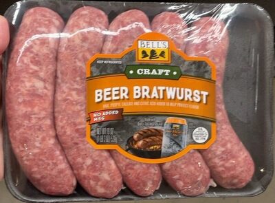 Beer Bratwurst, Beer
