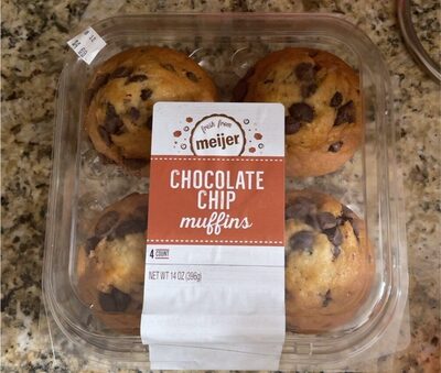 Chocolate Chip Muffins, Chocolate Chip
