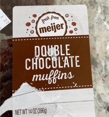 Double Chocolate Muffins, Double Chocolate