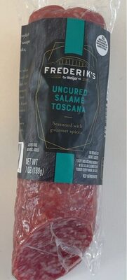 Uncured Salame Toscana, Uncured Toscana