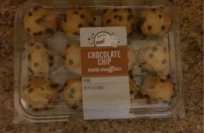 Chocolate Chip Mini Muffins, Chocolate Chip