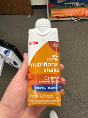 High Performance Protein Shake, Caramel, Caramel