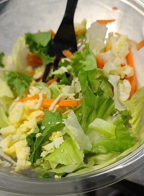 Everything-Style Salad With Avocado Ranch, Everything-Style With Avocado Ranch