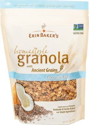 Homestyle Granola With Ancient Grains, Coconut Chia