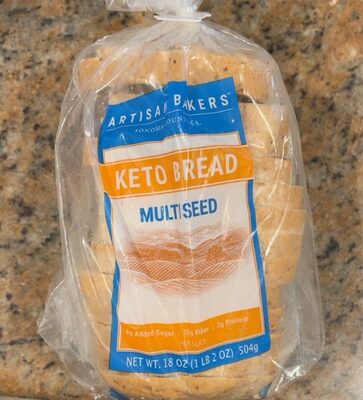 Classic White Multi Seed Keto Bread, Classic White Multi Seed