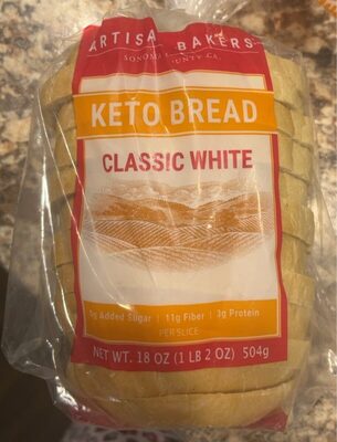 Classic White Keto Bread, Classic White