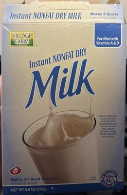 Instant Nonfat Dry Milk