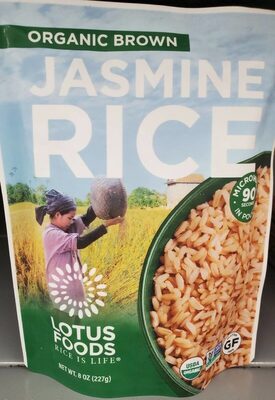 Brown Jasmine Organic Rice, Brown Jasmine