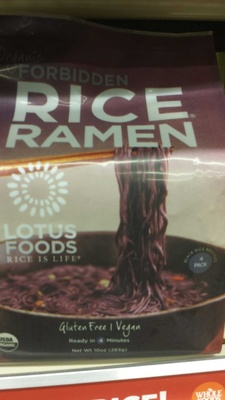 Forbidden Organic Rice Ramen Noodle Cakes, Forbidden