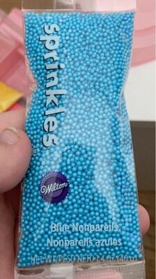 Blue Nonpareils Sprinkles