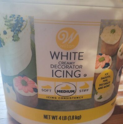 White Creamy Decorator Icing, White